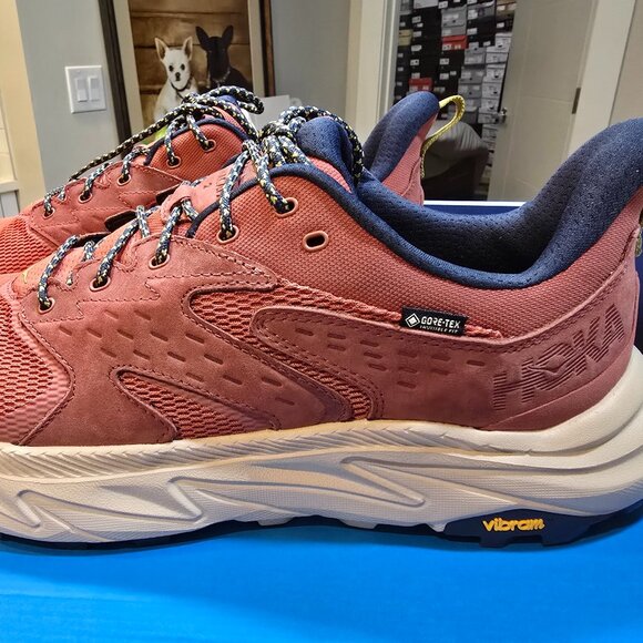HOKA One Anacapa 2 Low GTX Waterprof Hiking Shoes~Mens 12~NEW~Gore-Tex~1141632 - Picture 1 of 14